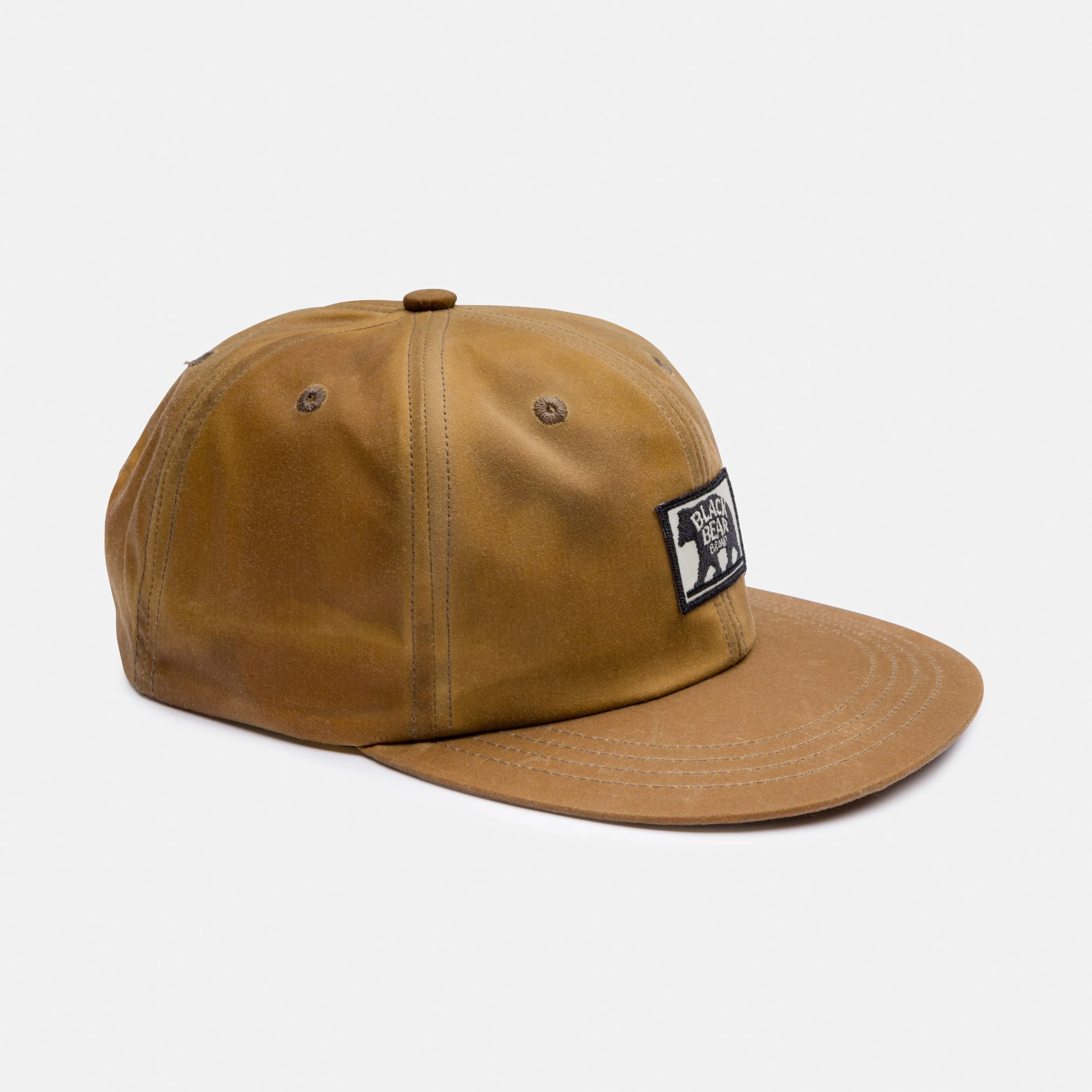 GOLDEN Brown Wax Canvas BLACK BEAR BRAND NW Original LOGO GOLDEN Brown Wax Canvas BLACK BEAR BRAND NW Original LOGO
